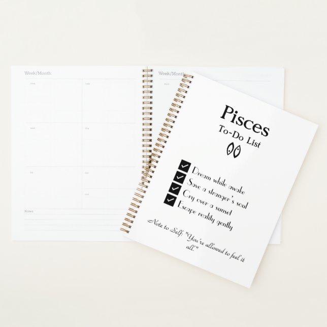 Pisces – To-Do List Planner (Display)