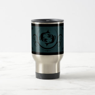 pisces travel mug