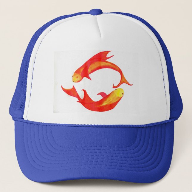 'Pisces' Trucker Hat (Front)