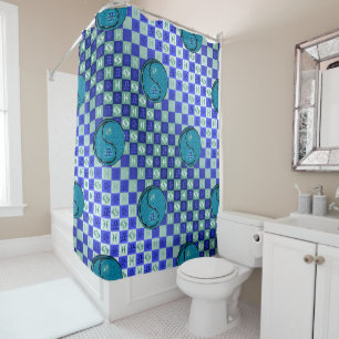 Pisces & Water Ox Shower Curtain