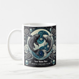 Pisces “Where Dreams Flow” Zodiac Mug