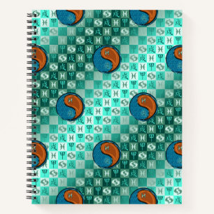 Pisces & Wood Dog Notebook