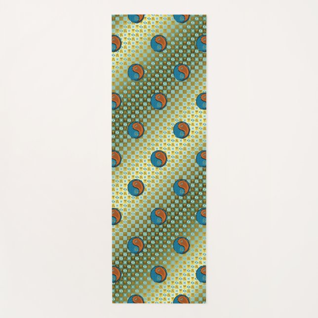 Pisces & Wood Dragon Yoga Mat (Front)