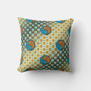 Pisces & Wood Horse Cushion