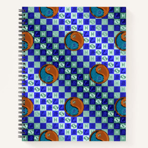 Pisces & Wood Ox Notebook