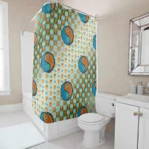 Pisces & Wood Rat Shower Curtain