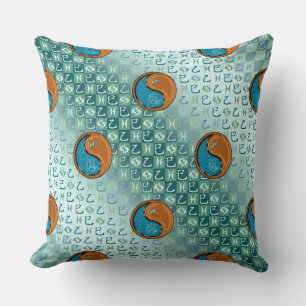 Pisces & Wood Snake Cushion