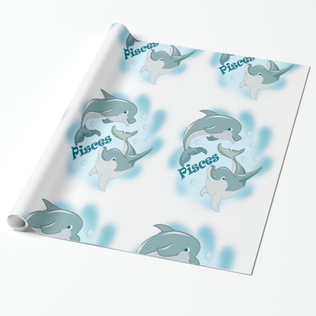 Pisces Wrapping Paper (Unrolled)