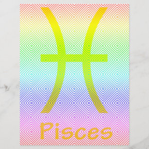 pisces yellow, spectral romb flyer