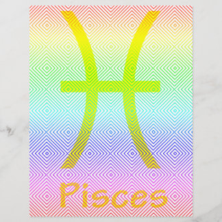 pisces yellow, spectral romb flyer