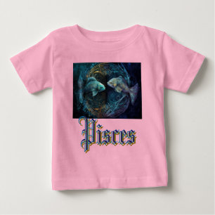 Pisces Zodiac Baby T-Shirt