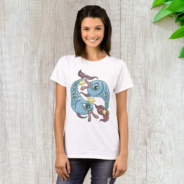 Pisces Zodiac Fish Horoscope T-Shirt (Creator Uploaded)