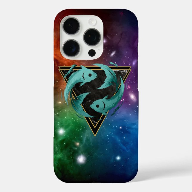 Pisces Zodiac Gift Astrology Case-Mate iPhone Case (Back)