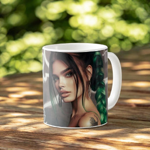 Pisces Zodiac Musician Piano Coffee Mug