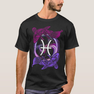 Pisces Zodiac Sign Astrology T-Shirt