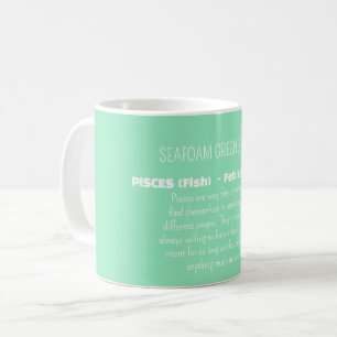 PISCES Zodiac Sign Personality Traits Coffee Mug
