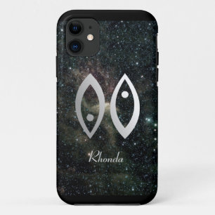 Pisces Zodiac Star Sign Universe iPhone 11 Case
