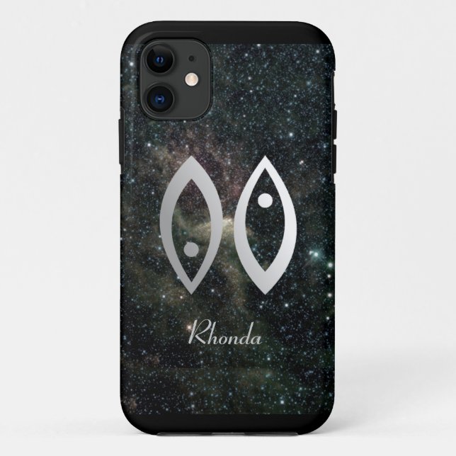 Pisces Zodiac Star Sign Universe Case-Mate iPhone Case (Back)