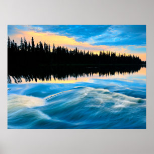 Pisew Falls Provincial Park   Canada Poster