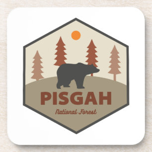 Pisgah National Forest Bear Coaster