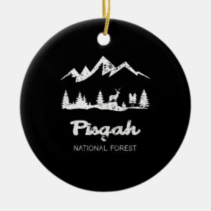 Pisgah National Forest Ceramic Tree Decoration