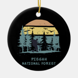 Pisgah National Forest Ceramic Tree Decoration