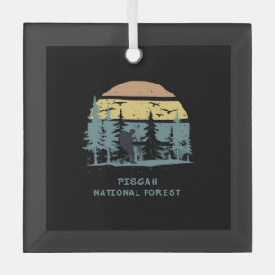 Pisgah National Forest Glass Tree Decoration