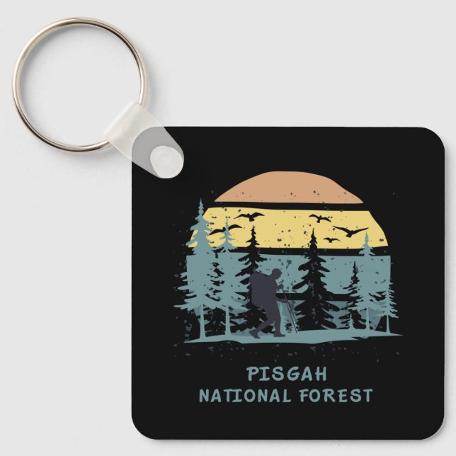 Pisgah National Forest Key Ring (Front)