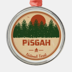 Pisgah National Forest Metal Tree Decoration