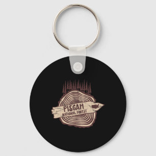 Pisgah National Forest North Carolina Asheville  Key Ring