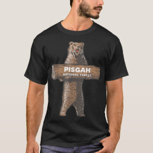 Pisgah National Forest North Carolina NC Growling T-Shirt