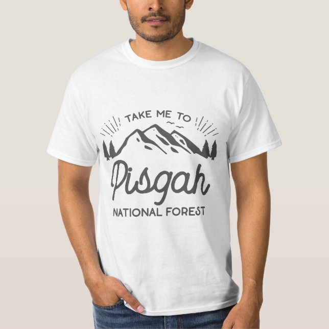 Pisgah National Forest Park - North Carolina  T-Shirt (Front)