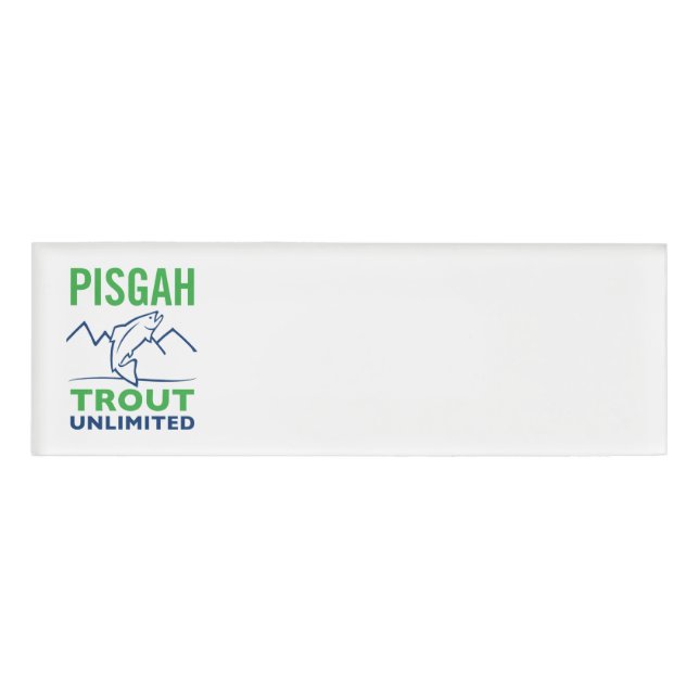 Pisgah TU Nametag Name Tag (Front)