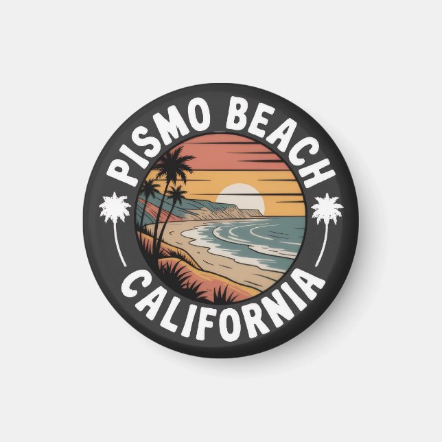 Pismo Beach, California Drawing Magnet (Front)