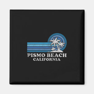 Pismo Beach California Family Summer Vacation Vint Magnet