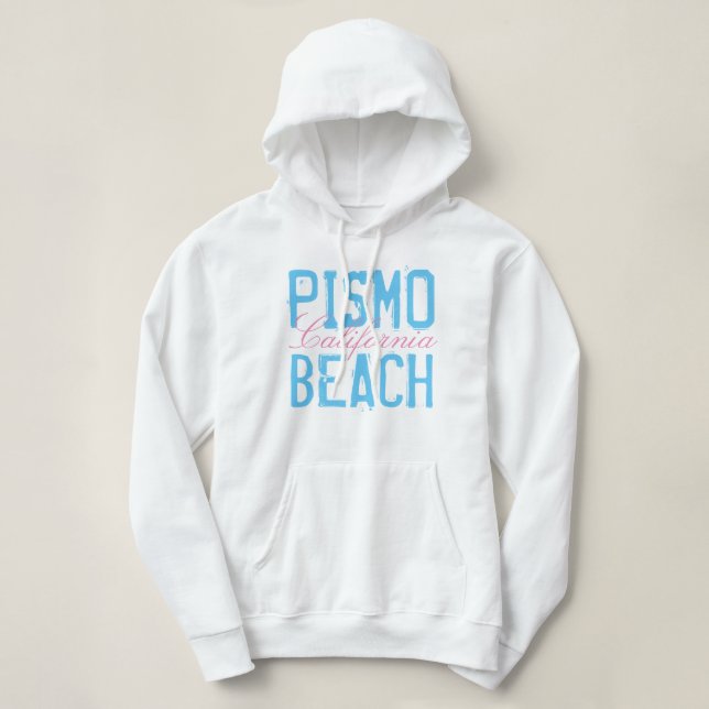 Pismo Beach California Hoodie (Design Front)