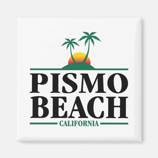 Pismo Beach California Magnet (Front)