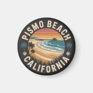 Pismo Beach, California Pier Travel Magnet