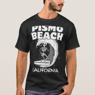 PISMO BEACH CALIFORNIA Surf Retro Wave Vintage Sur T-Shirt
