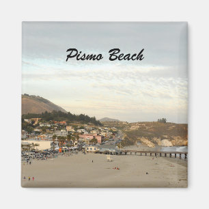 Pismo Beach California Travel Photo Magnet