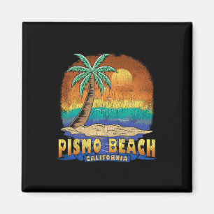 Pismo Beach California Vintage Distressed Souvenir Magnet