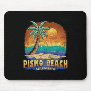 Pismo Beach California Vintage Distressed Souvenir Mouse Mat