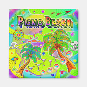 Pismo Beach Mind Focus Magnet