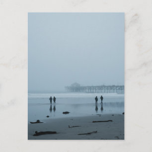 Pismo Beach Pier in Fog Postcard