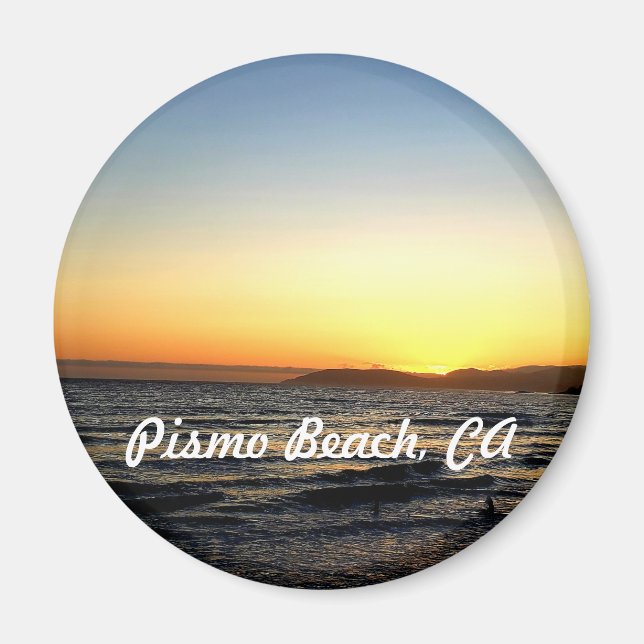 Pismo Beach Pier, in Pismo Beach, CA. Magnet (Front)