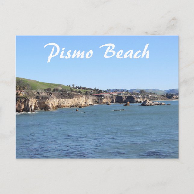 Pismo Beach Postcard! Postcard (Front)