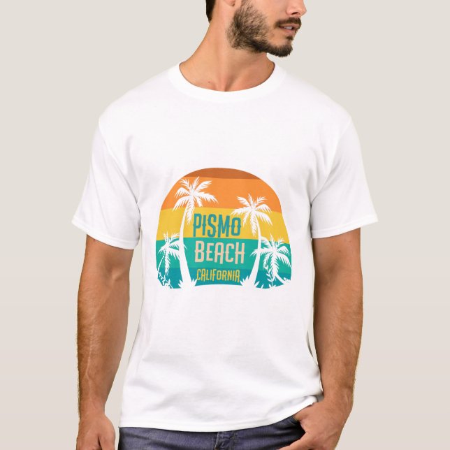 Pismo Beach Retro T-Shirt (Front)