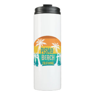Pismo Beach Retro Thermal Tumbler