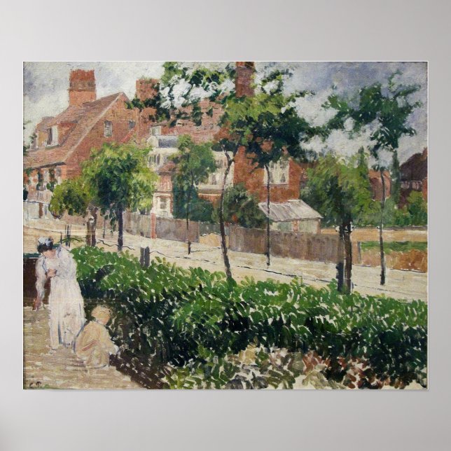 Pissarro - Bedford Park Bath Road London 1897 Poster (Front)