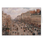 Pissarro Boulevard Montmartre Greeting Card